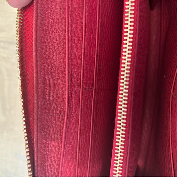 EUC Prada Milano Pink Long Zip Round Wallet - Picture 8 of 12